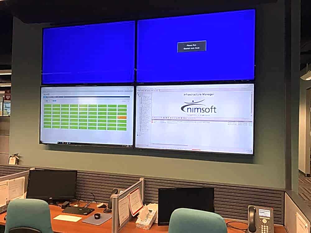 TV installation for Blair Technology Solutions
